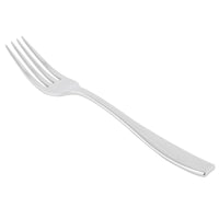 World Tableware 929 038 Quartet 7 1/4" 18/8 Stainless Steel Extra Heavy Weight Dessert / Salad Fork - 12/Pack