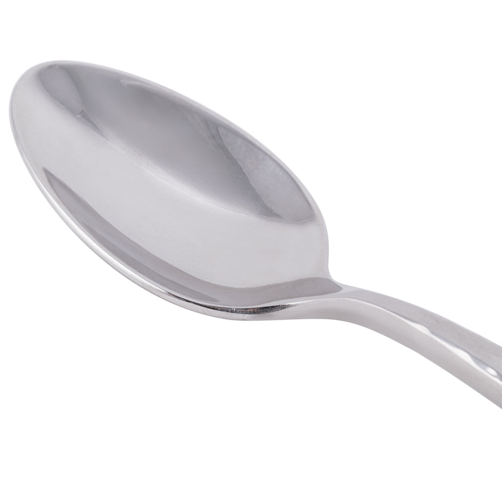 World Tableware 931 007 Chivalry 18/8 Extra Heavy Weight Stainless Steel 4 3/8" Demitasse Spoon - 12/Pack