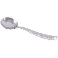 World Tableware 931 016 Chivalry 18/8 Extra Heavy Weight Stainless Steel 6 5/8" Bouillon Spoon - 12/Pack