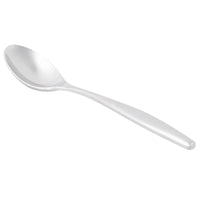 World Tableware 937 002 Slenda 7 3/4" 18/8 Stainless Steel Extra Heavy Weight Dessert Spoon - 12/Pack