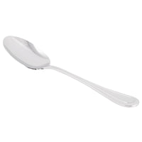 World Tableware 971 003 Aspen 8 5/8" 18/8 Stainless Steel Extra Heavy Weight Tablespoon / Serving Spoon - 12/Pack