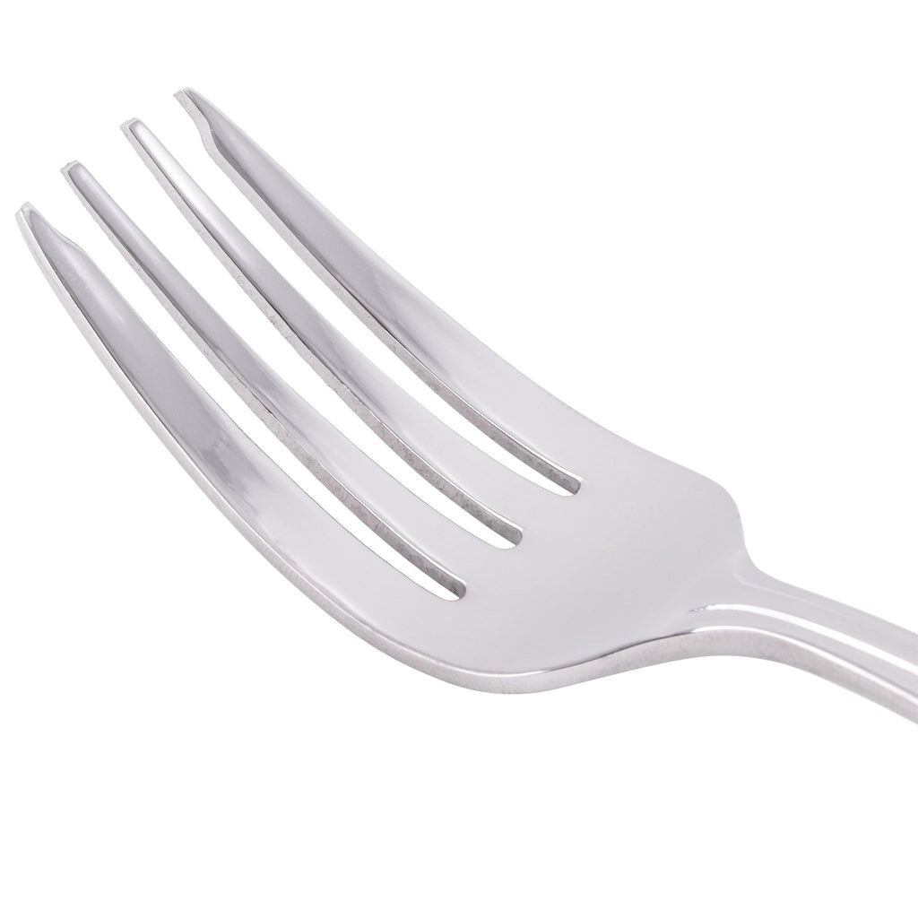 World Tableware 985 038 Varese 6 7/8" 18/8 Stainless Steel Extra Heavy Weight Salad Fork - 12/Pack