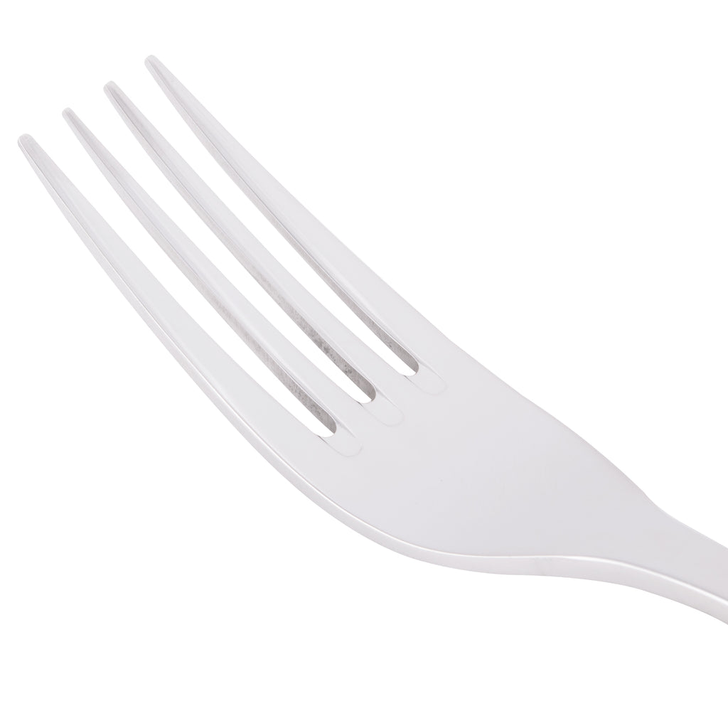 World Tableware 971 027 Aspen 8" 18/8 Stainless Steel Extra Heavy Weight Dinner Fork - 12/Pack