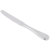 World Tableware 971 554 Aspen 7 1/8" 18/8 Stainless Steel Extra Heavy Weight Bread and Butter Knife - 12/Pack