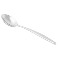 World Tableware 937 003 Slenda 8 1/4" 18/8 Stainless Steel Extra Heavy Weight Tablespoon / Serving Spoon - 12/Pack