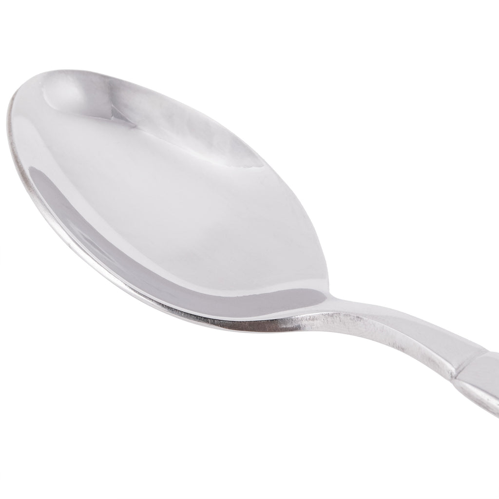 World Tableware 988 001 Zephyr 6 1/4" 18/8 Stainless Steel Extra Heavy Weight Teaspoon - 12/Pack