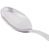 World Tableware 988 001 Zephyr 6 1/4" 18/8 Stainless Steel Extra Heavy Weight Teaspoon - 12/Pack