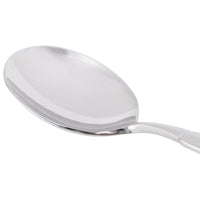 World Tableware 988 016 Zephyr 6 1/4" 18/8 Stainless Steel Extra Heavy Weight Bouillon Spoon - 12/Pack