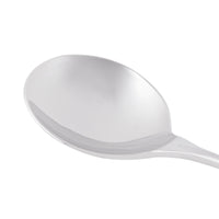 World Tableware 937 016 Slenda 6 3/8" 18/8 Stainless Steel Extra Heavy Weight Bouillon Spoon - 12/Pack