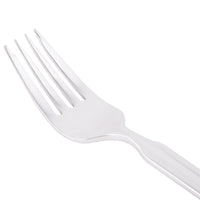 World Tableware 969 038 Madison 7 1/4" 18/8 Stainless Steel Extra Heavy Weight Salad Fork - 12/Pack