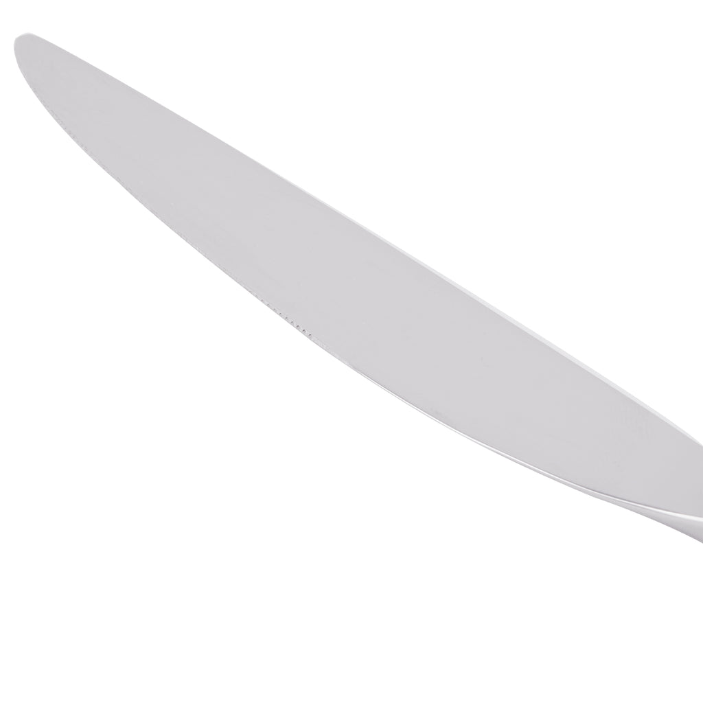 World Tableware 930 5921 Briossa 9 1/4" 18/8 Stainless Steel Extra Heavy Weight Dinner Knife - 12/Pack
