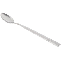 World Tableware 988 021 Zephyr 7 5/8" 18/8 Stainless Steel Extra Heavy Weight Iced Tea Spoon - 12/Pack