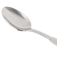World Tableware 988 021 Zephyr 7 5/8" 18/8 Stainless Steel Extra Heavy Weight Iced Tea Spoon - 12/Pack