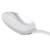 World Tableware 971 002 Aspen 7" 18/8 Stainless Steel Extra Heavy Weight Dessert Spoon - 12/Pack