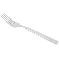 World Tableware 988 027 Zephyr 8 1/8" 18/8 Stainless Steel Extra Heavy Weight Dinner Fork - 12/Pack