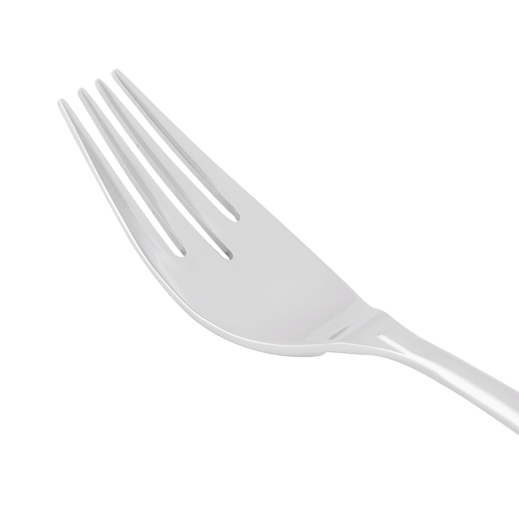 World Tableware 937 027 Slenda 8 1/4" 18/8 Stainless Steel Extra Heavy Weight Dinner Fork - 12/Pack