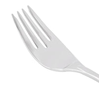 World Tableware 937 038 Slenda 7 1/8" 18/8 Stainless Steel Extra Heavy Weight Utility / Dessert Fork - 12/Pack