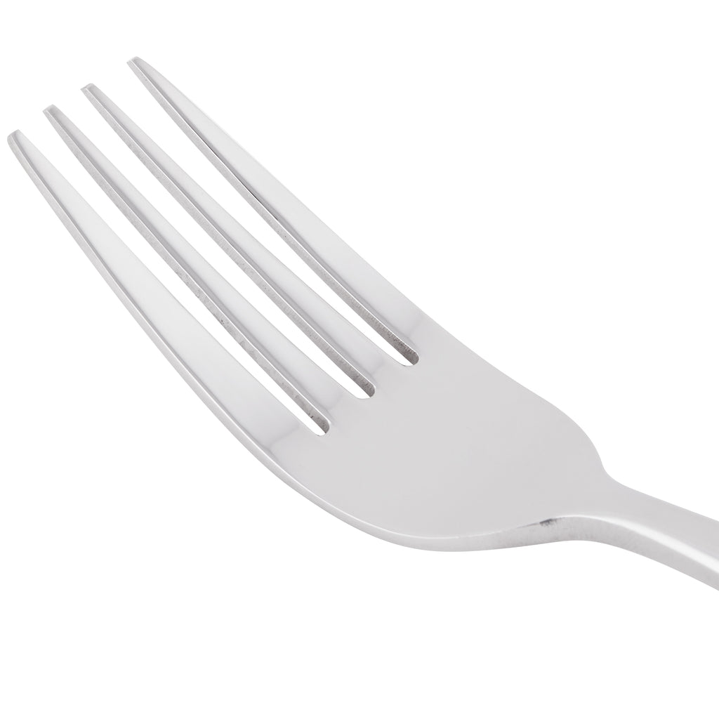 World Tableware 991 027 Esquire 18/8 Extra Heavy Weight Stainless Steel 7 7/8" Dinner Fork - 12/Pack