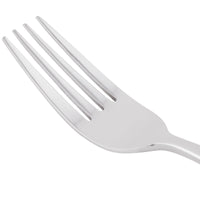World Tableware 991 027 Esquire 18/8 Extra Heavy Weight Stainless Steel 7 7/8" Dinner Fork - 12/Pack