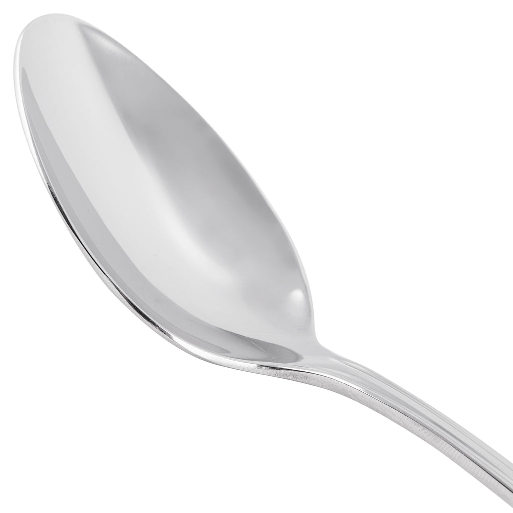 World Tableware 981 001 Sonata 6 1/4" 18/8 Stainless Steel Extra Heavy Weight Teaspoon - 12/Pack