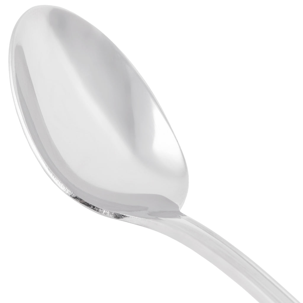 World Tableware 981 021 Sonata 7 5/8" 18/8 Stainless Steel Extra Heavy Weight Iced Tea Spoon - 12/Pack