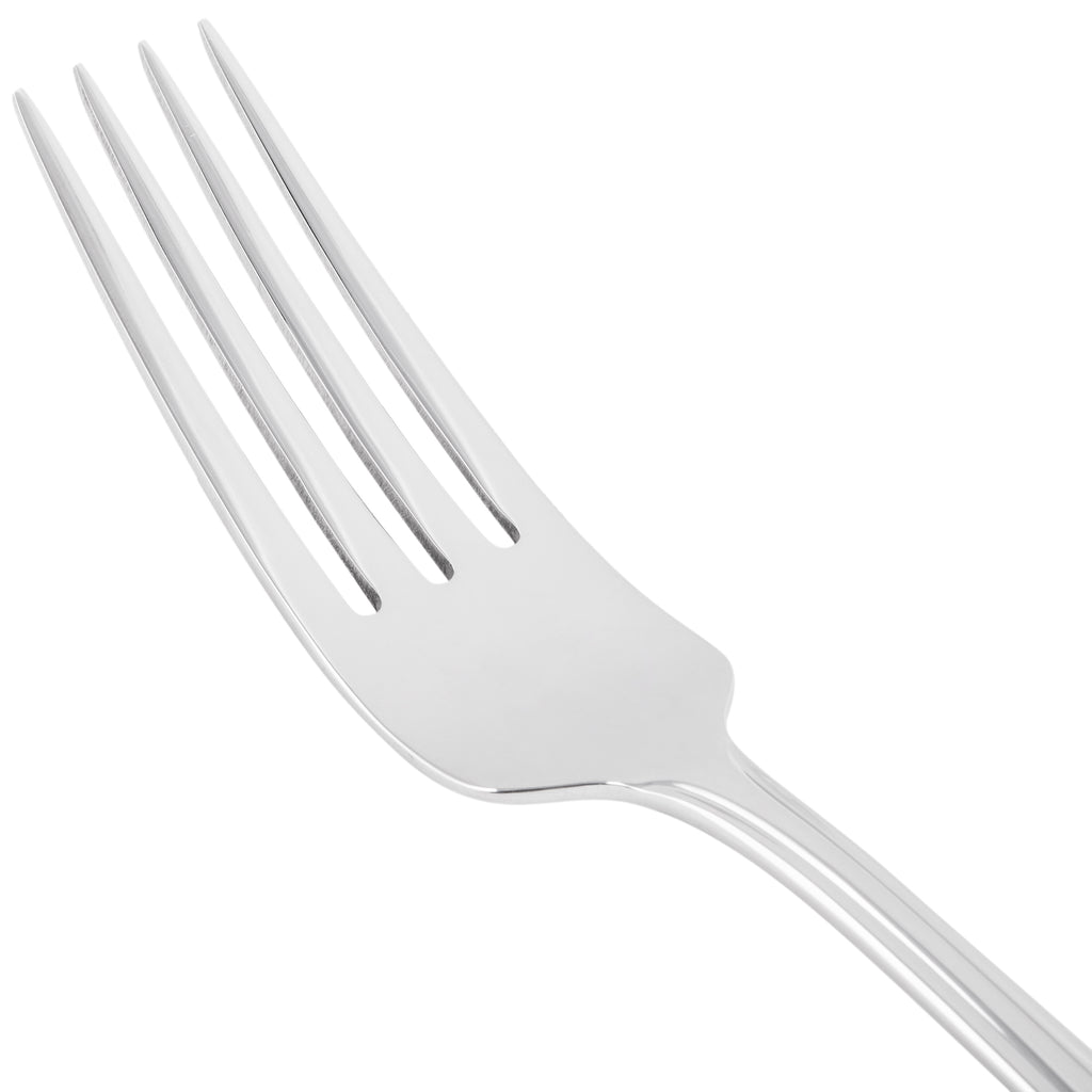 World Tableware 981 027 Sonata 7 7/8" 18/8 Stainless Steel Extra Heavy Weight Dinner Fork - 12/Pack