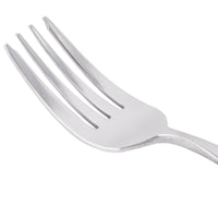 World Tableware 988 038 Zephyr 6 7/8" 18/8 Stainless Steel Extra Heavy Weight Salad Fork - 12/Pack