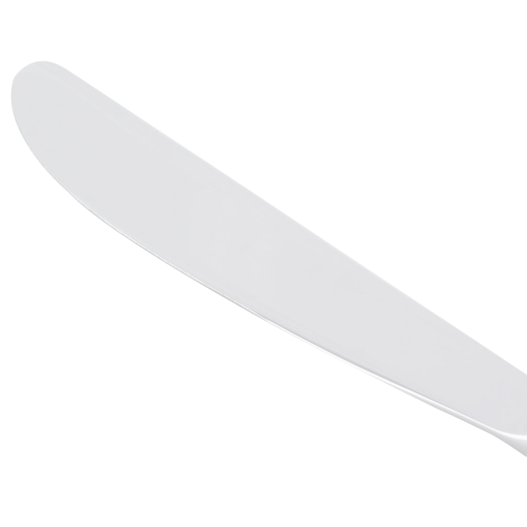 World Tableware 980 554 Neptune 7" 18/8 Stainless Steel Extra Heavy Weight Bread and Butter Knife - 12/Pack
