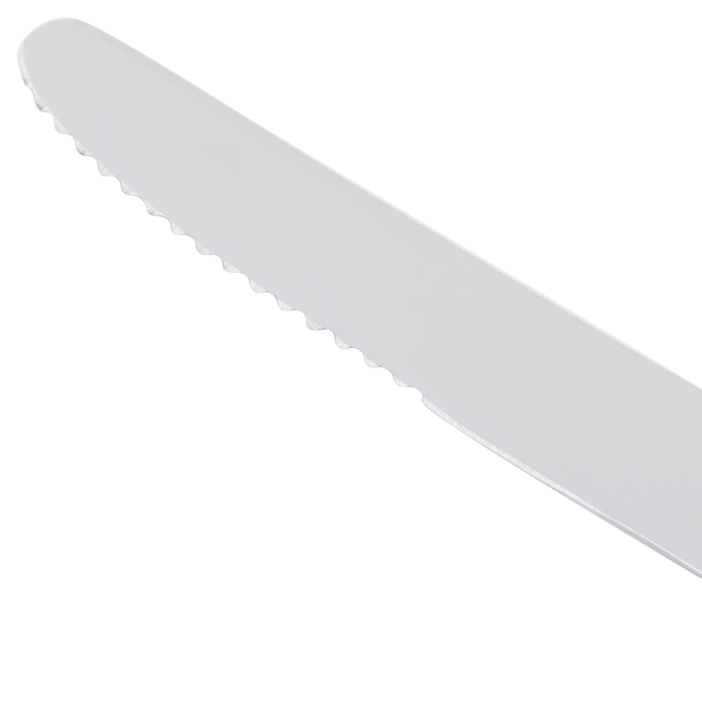 World Tableware 969 7502 Madison 9 1/2" 18/8 Stainless Steel Extra Heavy Weight Dinner Knife - 12/Pack