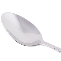 World Tableware 980 001 Neptune 6" 18/8 Stainless Steel Extra Heavy Weight Teaspoon - 12/Pack