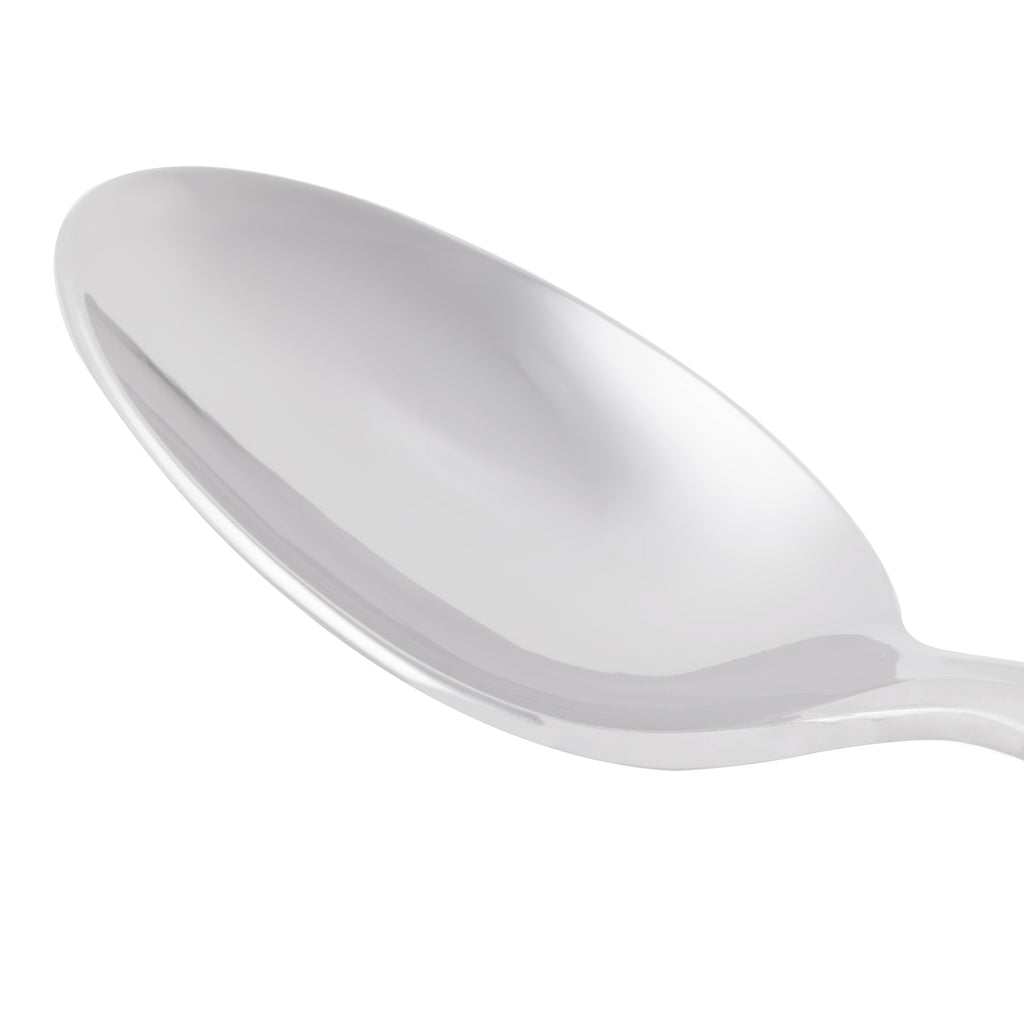 World Tableware 969 001 Madison 6 1/4" 18/8 Stainless Steel Extra Heavy Weight Teaspoon - 12/Pack