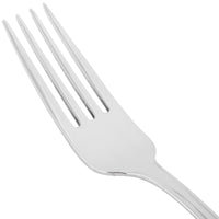 World Tableware 981 030 Sonata 7 3/8" 18/8 Stainless Steel Extra Heavy Weight Dessert Fork - 12/Pack
