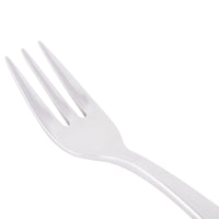 World Tableware 982 029 Contempra 5 5/8" 18/8 Stainless Steel Extra Heavy Weight Cocktail Fork - 12/Pack