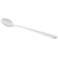 World Tableware 980 021 Neptune 7 5/8" 18/8 Stainless Steel Extra Heavy Weight Iced Tea Spoon - 12/Pack