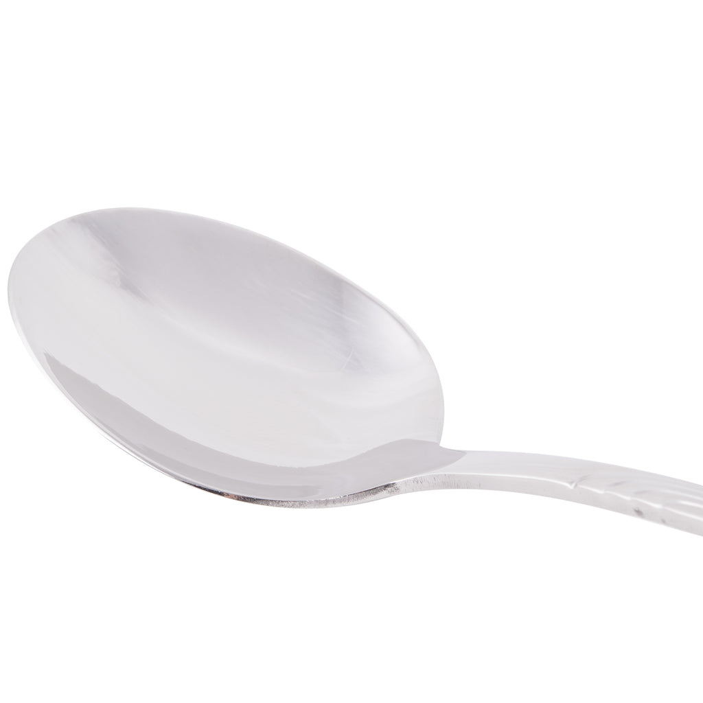 World Tableware 980 021 Neptune 7 5/8" 18/8 Stainless Steel Extra Heavy Weight Iced Tea Spoon - 12/Pack