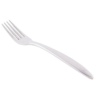 World Tableware 982 030 Contempra 7 1/8" 18/8 Stainless Steel Extra Heavy Weight Dessert Fork - 12/Pack