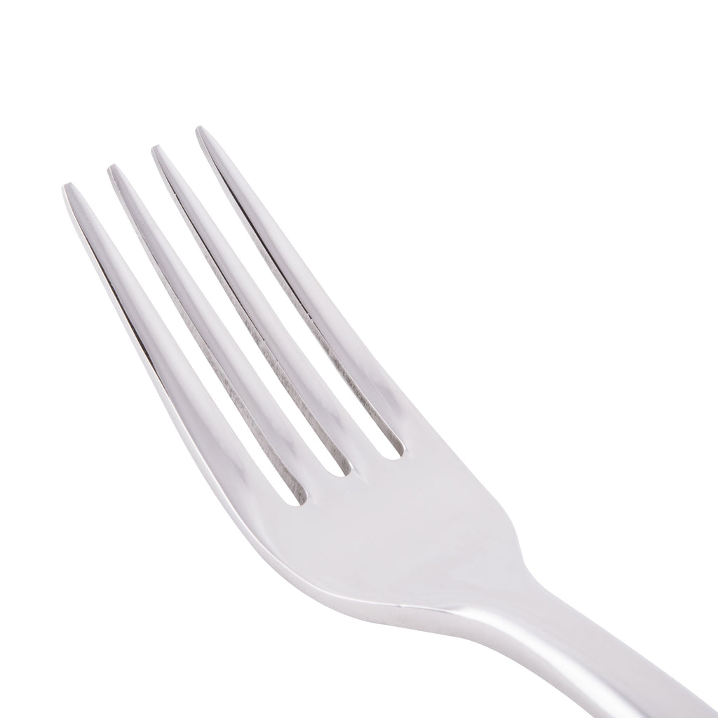 World Tableware 982 030 Contempra 7 1/8" 18/8 Stainless Steel Extra Heavy Weight Dessert Fork - 12/Pack