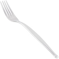 World Tableware 991 030 Esquire 18/8 Extra Heavy Weight Stainless Steel 7 3/8" Utility / Dessert Fork - 12/Pack