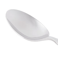 World Tableware 969 003 Madison 8 5/8" 18/8 Stainless Steel Extra Heavy Weight Tablespoon / Serving Spoon - 12/Pack