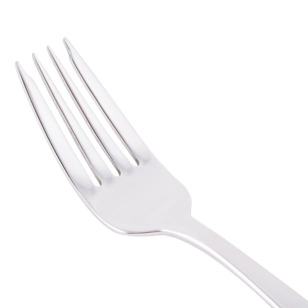 World Tableware 982 038 Contempra 6 7/8" 18/8 Stainless Steel Extra Heavy Weight Salad Fork - 12/Pack