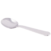 World Tableware 983 016 Aegean 6 1/8" 18/8 Stainless Steel Extra Heavy Weight Bouillon Spoon - 12/Pack