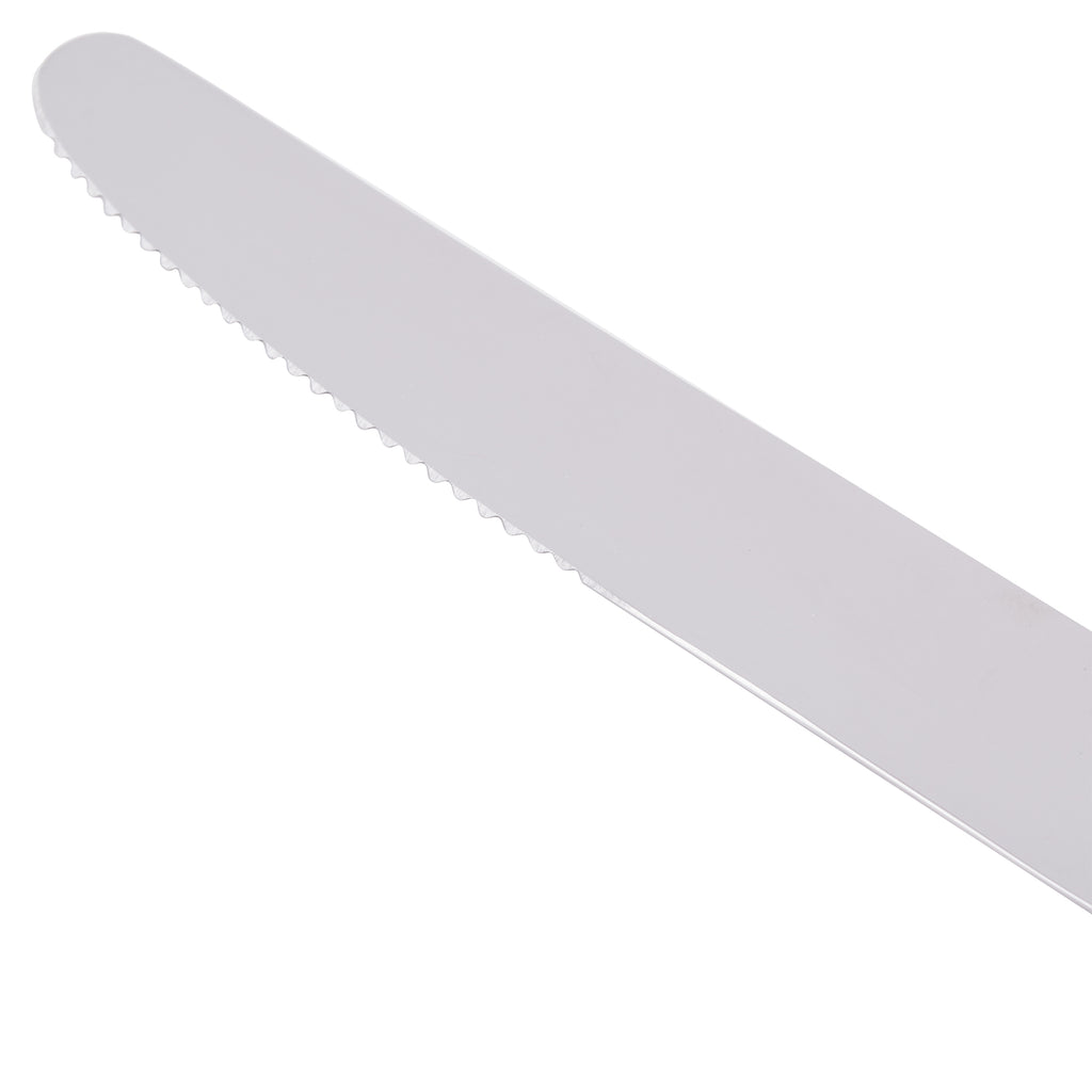 World Tableware 971 7502 Aspen 9 1/2" 18/8 Stainless Steel Extra Heavy Weight Dinner Knife - 12/Pack
