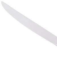 World Tableware 979 5762 Norwich 9 3/8" 18/8 Stainless Steel Extra Heavy Weight Steak Knife - 12/Pack