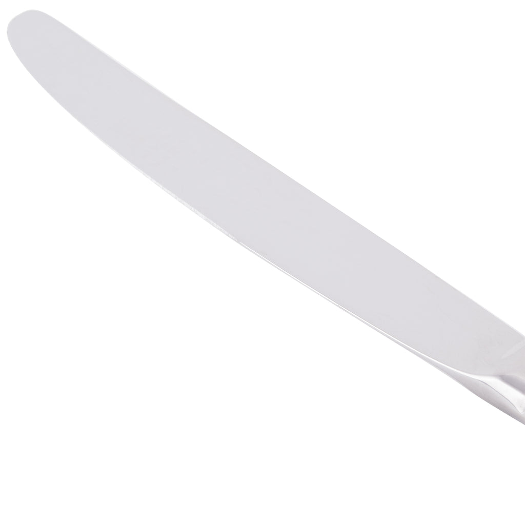 World Tableware 979 7502 Norwich 9 1/2" 18/8 Stainless Steel Extra Heavy Weight Dinner Knife - 12/Pack
