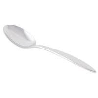 World Tableware 982 003 Contempra 8 3/4" 18/8 Stainless Steel Extra Heavy Weight 8 3/4" Tablespoon / Serving Spoon - 12/Pack
