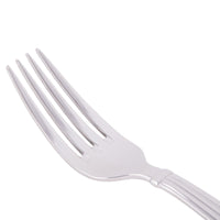 World Tableware 983 027 Aegean 7 7/8" 18/8 Stainless Steel Extra Heavy Weight Dinner Fork - 12/Pack