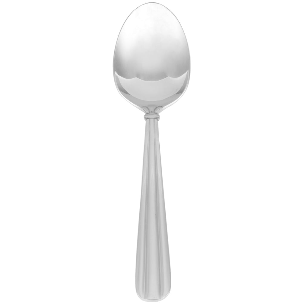 Oneida 2347STBF Unity 8 1/2" 18/10 Stainless Steel Heavy Weight Serving Spoon - 12/Pack