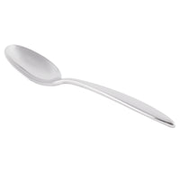 World Tableware 982 007 Contempra 4 1/2" 18/8 Stainless Steel Extra Heavy Weight 4 1/2" Demitasse Spoon - 12/Pack