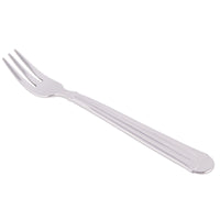 World Tableware 983 029 Aegean 5 7/8" 18/8 Stainless Steel Extra Heavy Weight Cocktail Fork - 12/Pack