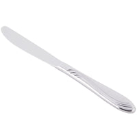 World Tableware 980 7502 Neptune 9 1/8" 18/8 Stainless Steel Extra Heavy Weight Dinner Knife - 12/Pack